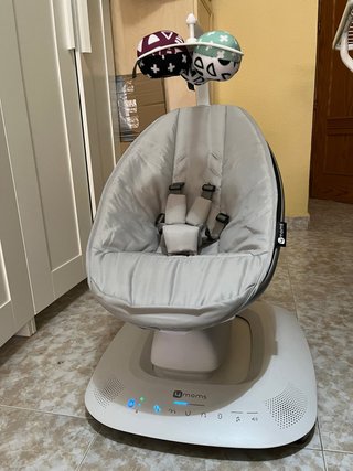 Hamaca Mamaroo 5 4moms + adaptador recién nacido