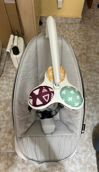 Hamaca Mamaroo 5 4moms + adaptador recién nacido