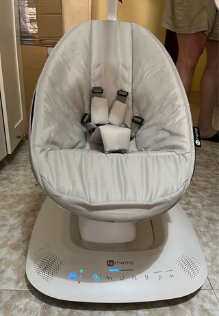 Hamaca Mamaroo 5 4moms + adaptador recién nacido