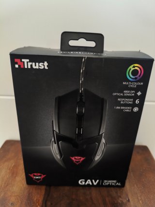 Ratón Gaming Trust GAV Optical RGB