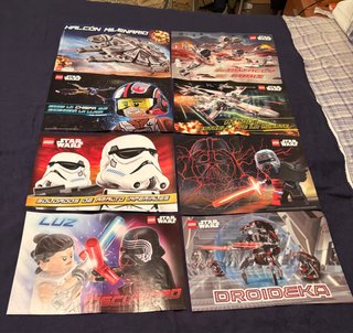 8 Pósters Dobles Lego Star Wars