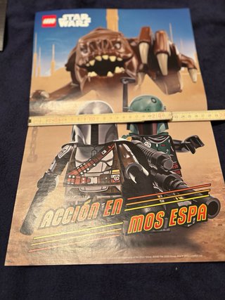 8 Pósters Dobles Lego Star Wars
