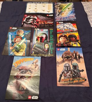 8 Pósters Dobles Lego Star Wars