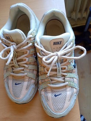 Zapatillas Nike P6000 Beige/Rosa Mujer
