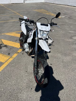 Yamaha WR125X Supermotard Blanca