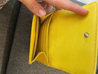 Monedero Michael Kors Amarillo