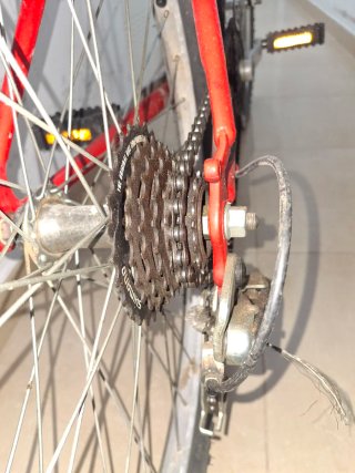 Bicicleta MTB pequeña