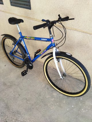 Bicicleta de Montaña Azul Shimano