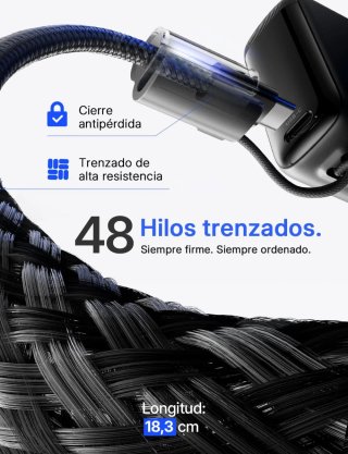 LISEN Power Bank 10000mAh 45W USB-C