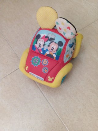 Balancín infantil de madera más regalo coche miky