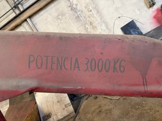 Pluma elevación Potencia 3000 kg