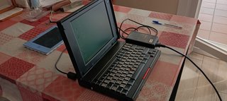Antico computer IBM da collezione