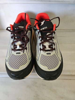 Hoka U Clifton ONE9 Zapatillas Gris/Rojo
