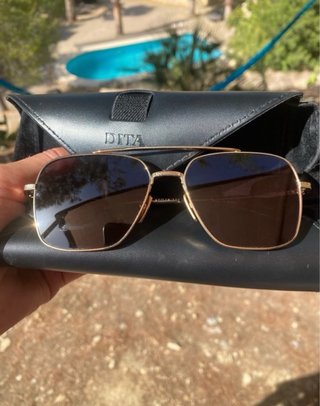 Gafas Dita Mujer Marrón y Dorado