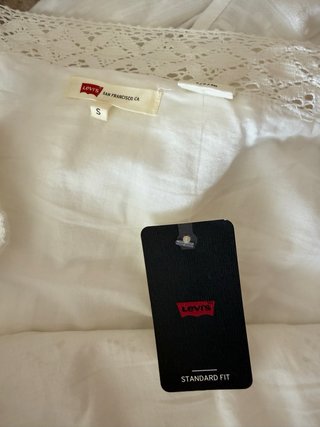 Vestido blanco Levi's T. S/M