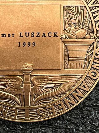 Medalla de bronce Art Déco - Lucien Bazor