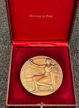 Medalla de bronce Art Déco - Lucien Bazor