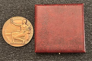 Medalla de bronce Art Déco - Lucien Bazor