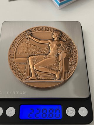 Medalla de bronce Art Déco - Lucien Bazor
