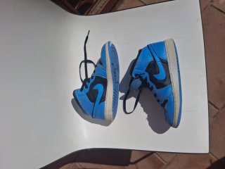 Zapatillas Nike Air Jordan Negras y Azules