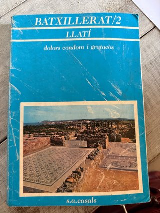 llibre de llatí