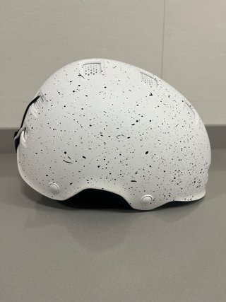 Casco de esquí infantil blanco