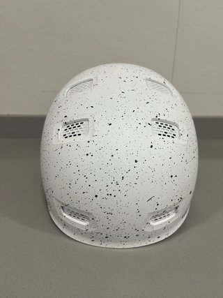 Casco de esquí infantil blanco