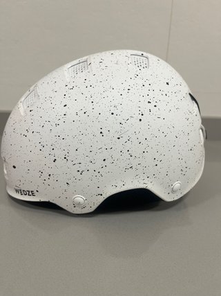 Casco de esquí infantil blanco