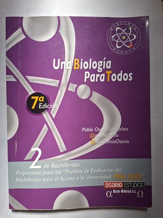 Libro, una Biología Para Todos, 7ta Edición