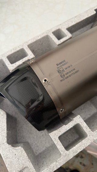 Escape Akrapovic husqvarna 701