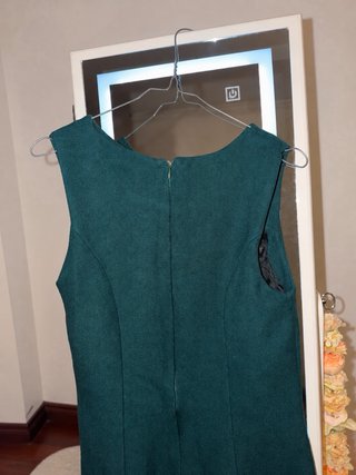 Vestido Lanidor Verde-Garrafa
