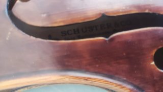 Violín Alemán 1890-1920 para estudio profesional