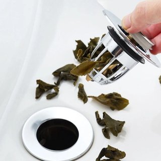 Tappo Lavabo Pop-up con Filtro Anti-Intasamento