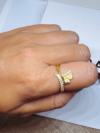 Conjunto pandora bicolor hojas