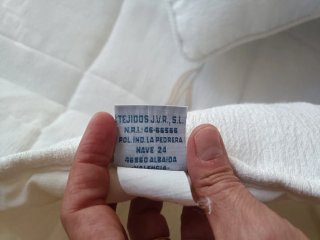 2 Colchas edredón y fundas de cojines JVR de 90