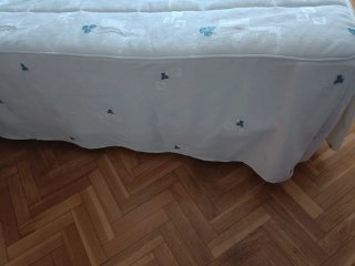 2 Colchas edredón y fundas de cojines JVR de 90