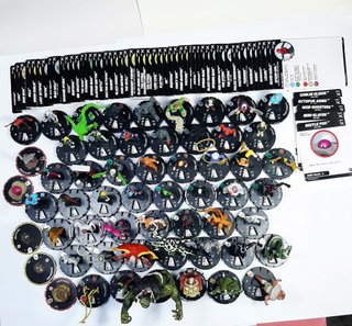 Marvel Heroclix Earth X big lot with cards