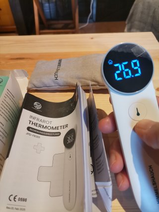 Termómetro infrarrojo HIMMELSHAUCH bebe adultos