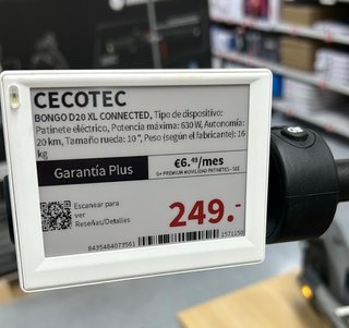 Patinete Cecotec Bongo D20 XL + Casco