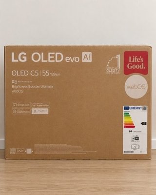 LG OLED evo C5 de 55” (139 cm), 4K Smart TV