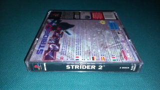 PS1 Strider 1 & 2 PlayStation Completo Pal España