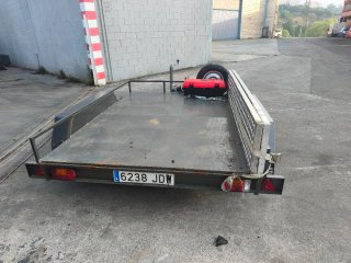 Remolque doble eje (750kg)