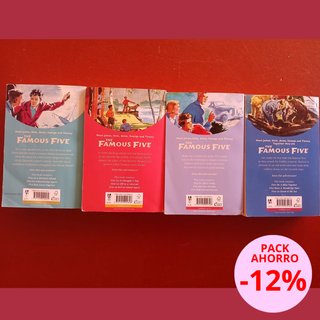 Colección 4 libros The famous Five en BUEN ESTADO