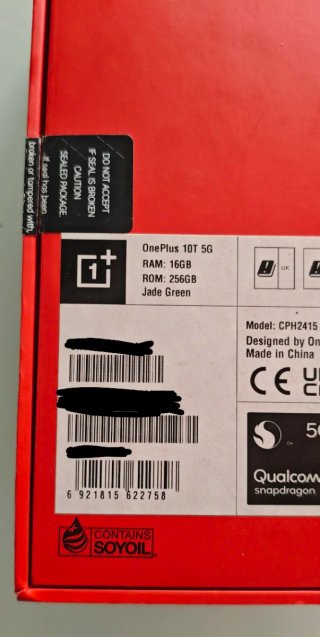 OnePlus 10T 5G - 16gb/256gb