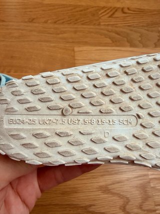 Zapatillas barefoot Decathlon T. 24-25
