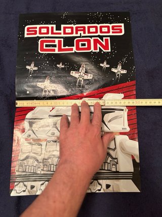 Tres pósters dobles de lego star wars