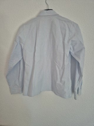 Camisa Burberry Rayas Azul Talla 10
