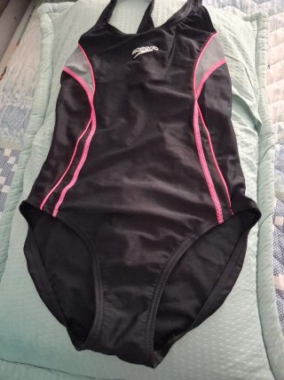 Bañador Speedo Mujer Negro y Rosa