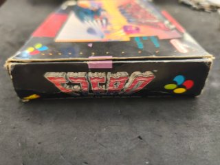 Super Nintendo F-Zero, sin manual