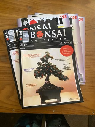 Revistas de “Bonsai autoctono”